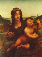 Da Vinci's Madonna of the Yarnwinder